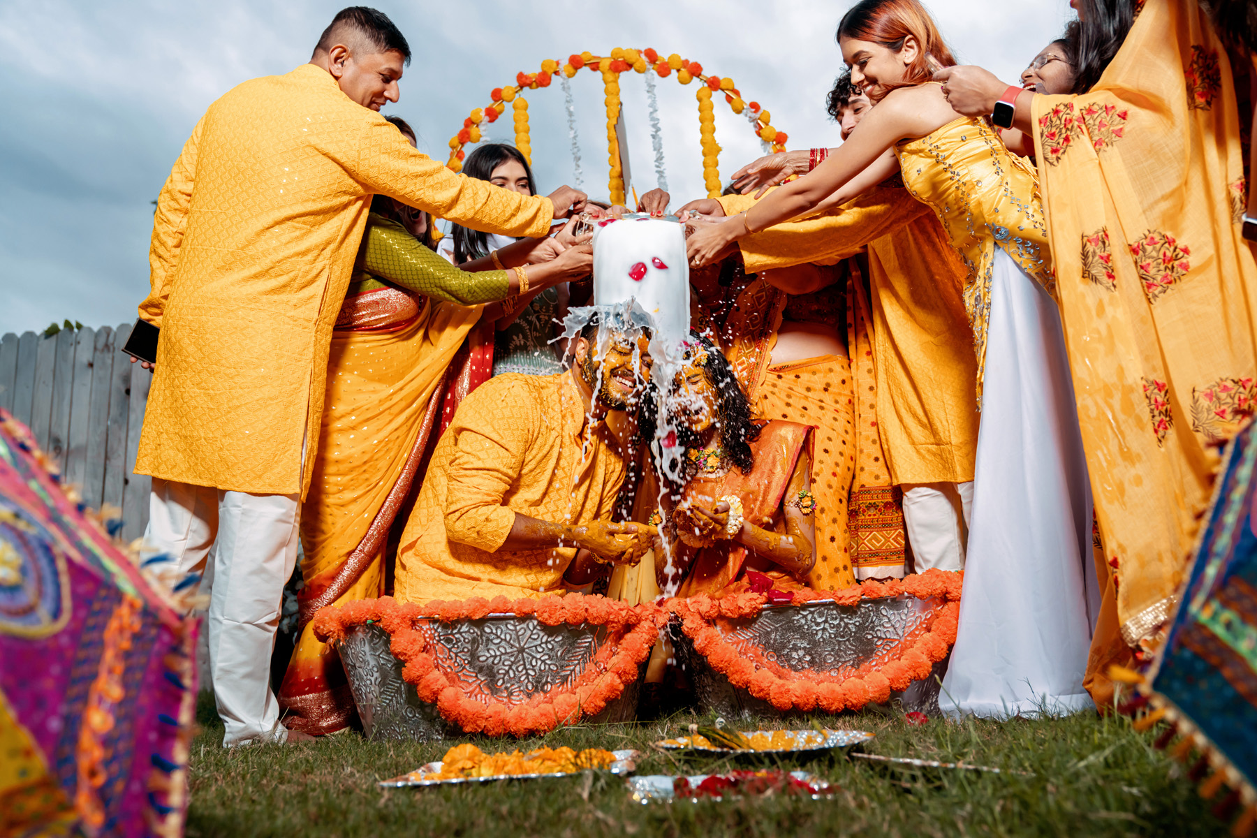 Haldi Ritual Photography